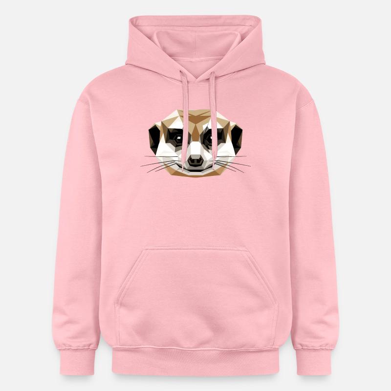 Suricate Suricate Douce Mangouste Suricate - Sweat à capuche Softstyle® Gildan Unisexe - rose clair