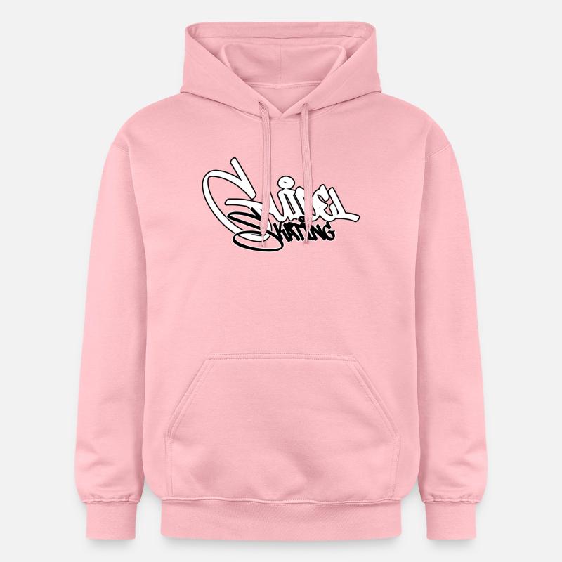 Graffiti Skate Vibe - Sweat à capuche Softstyle® Gildan Unisexe - rose clair