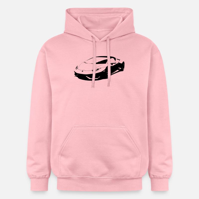 shadow car - Sweat à capuche Softstyle® Gildan Unisexe - rose clair