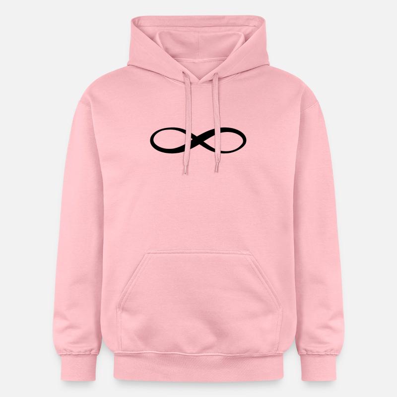 Endless Symbole Infinity Infini infini - Sweat à capuche Softstyle® Gildan Unisexe - rose clair