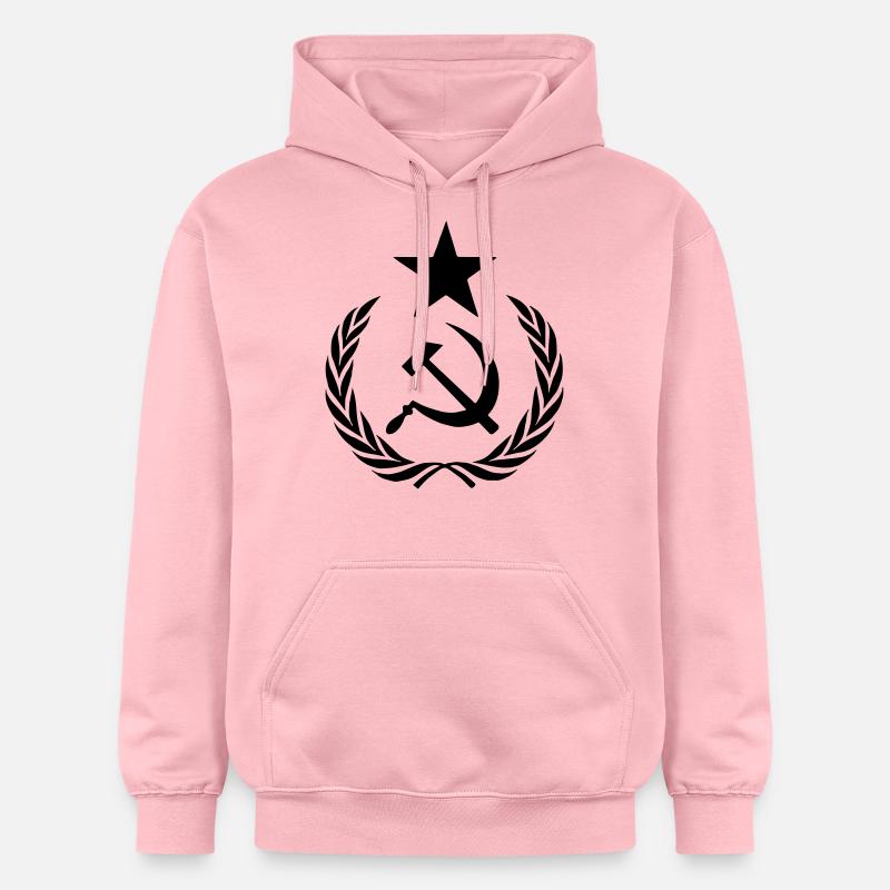 urss hemblem - Sweat à capuche Softstyle® Gildan Unisexe - rose clair