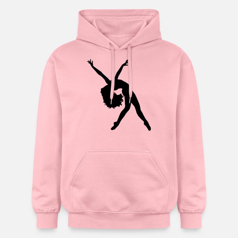 danseuse - Sweat à capuche Softstyle® Gildan Unisexe - rose clair