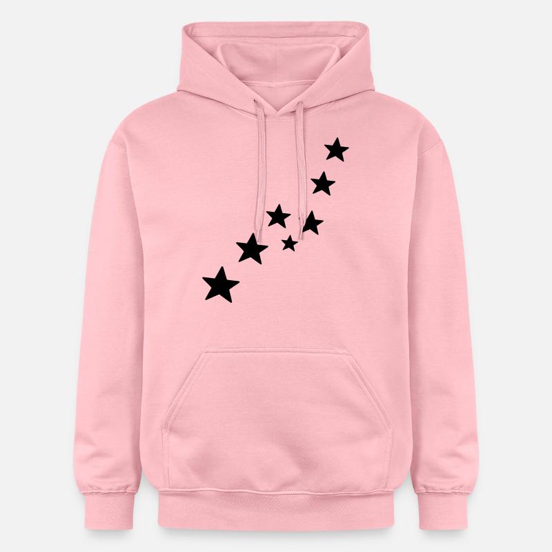 stars - Sweat à capuche Softstyle® Gildan Unisexe - rose clair