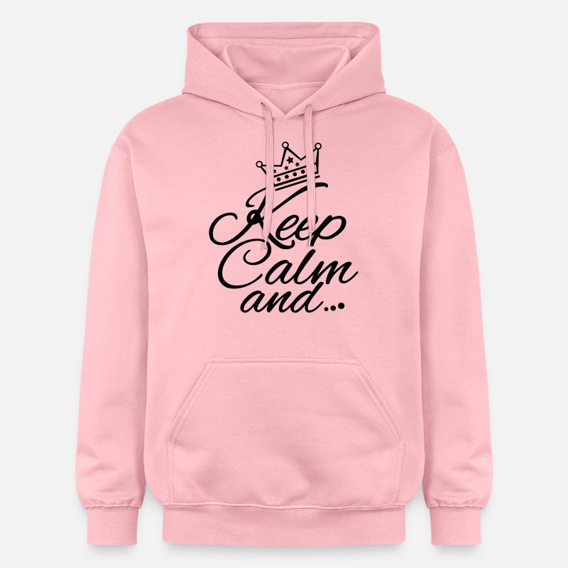 keep_calm_and_gi1 - Sweat à capuche Softstyle® Gildan Unisexe - rose clair