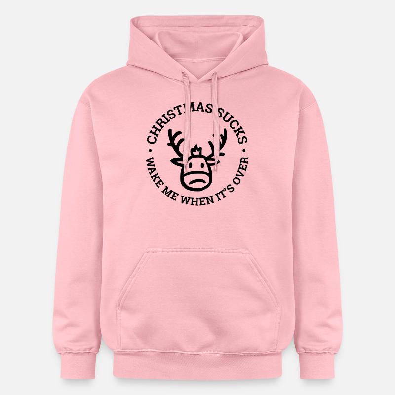 Noël suce - Sweat à capuche Softstyle® Gildan Unisexe - rose clair