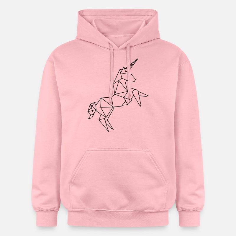 Graphique Licorne - Sweat à capuche Softstyle® Gildan Unisexe - rose clair