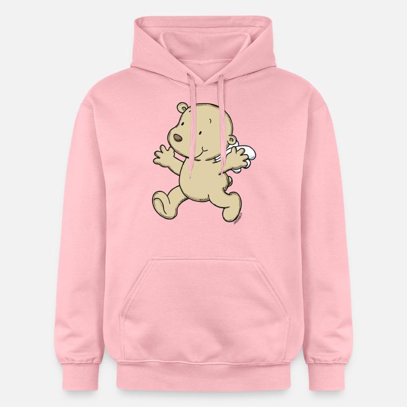 Engel_Teufel06 - Sweat à capuche Softstyle® Gildan Unisexe - rose clair