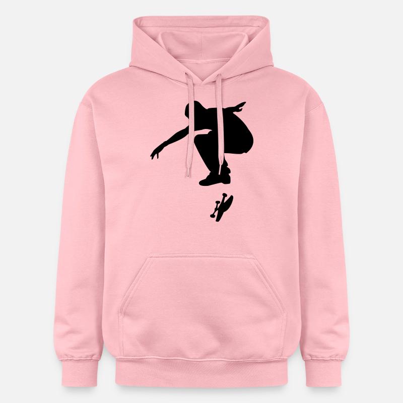 Skateboarder - Sweat à capuche Softstyle® Gildan Unisexe - rose clair