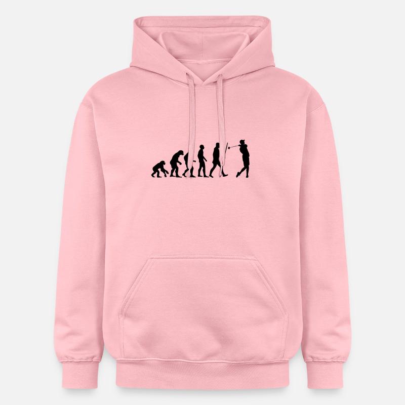 Evolution Golf comme un cadeau - Sweat à capuche Softstyle® Gildan Unisexe - rose clair