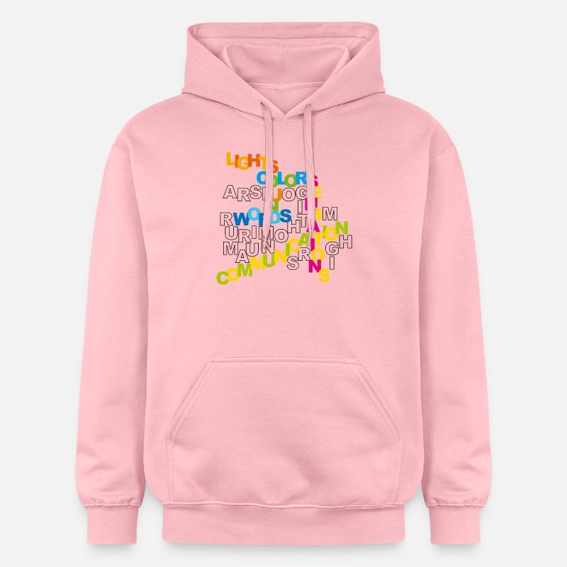 communication - Sweat à capuche Softstyle® Gildan Unisexe - rose clair