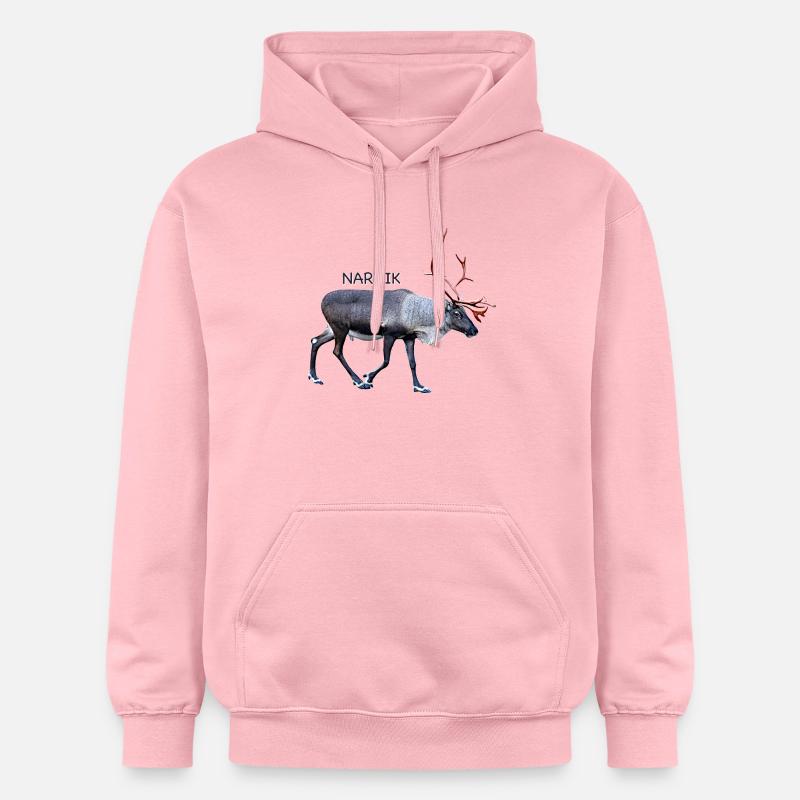 NARVIK - Sweat à capuche Softstyle® Gildan Unisexe - rose clair