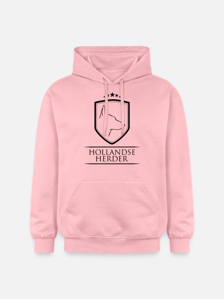 HOLLANDSE HERDER WAPPEN - Gildan Unisex Softstyle® Midweight Hoodie - Hellrosa