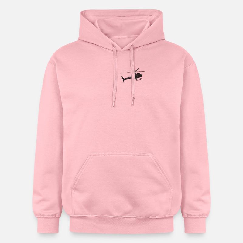 Conception de poche d’hélicoptère - Sweat à capuche Softstyle® Gildan Unisexe - rose clair