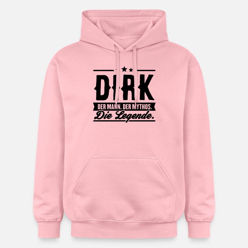 Man Myth Legend Dirk - Sweat à capuche Softstyle® Gildan Unisexe - rose clair