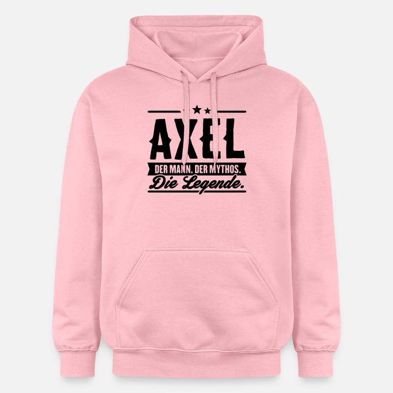 Man Myth Legend Axel - Sweat à capuche Softstyle® Gildan Unisexe - rose clair