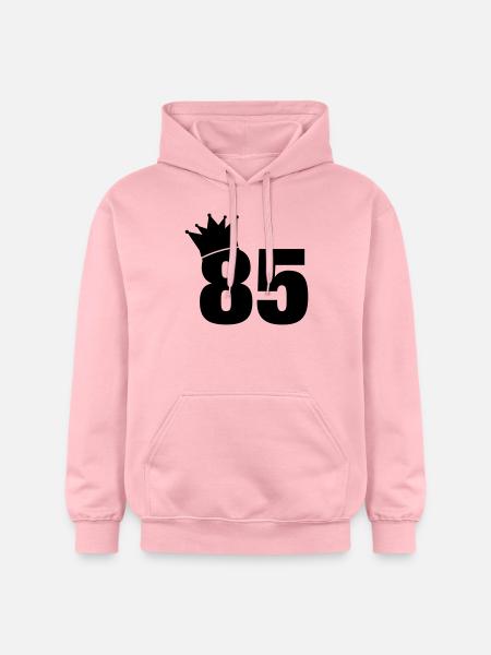 85_krone_f1 - Gildan Unisex Softstyle® Midweight Hoodie - Hellrosa