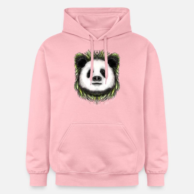 Ping Panda von Jon Ball - Gildan Unisex Softstyle® Midweight Hoodie - Hellrosa
