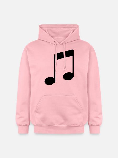 note_icon - Gildan Unisex Softstyle® Midweight Hoodie - light pink