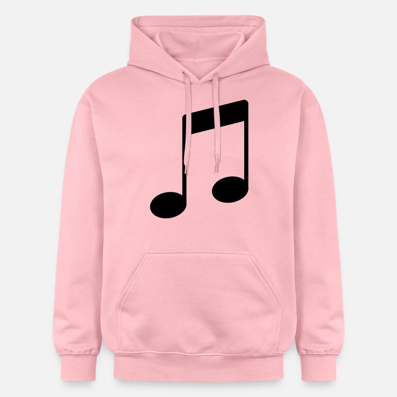note_icon - Gildan Unisex Softstyle® Midweight Hoodie - light pink