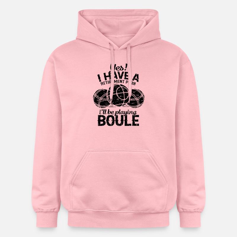 Régime de retraite Boule - Sweat à capuche Softstyle® Gildan Unisexe - rose clair