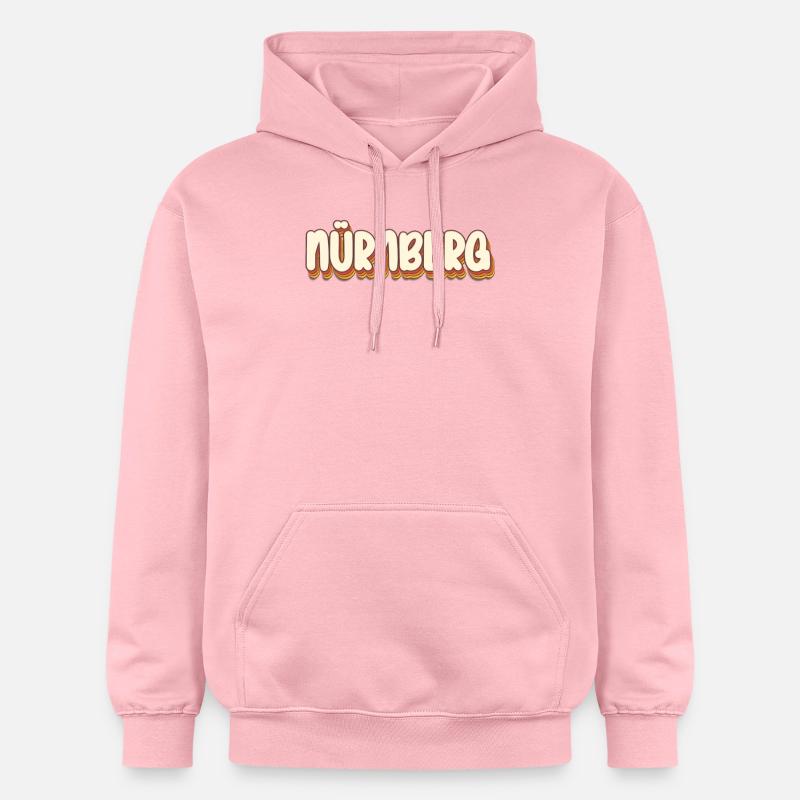 Nuremberg, Nuremberg, Nuremberg - Sweat à capuche Softstyle® Gildan Unisexe - rose clair