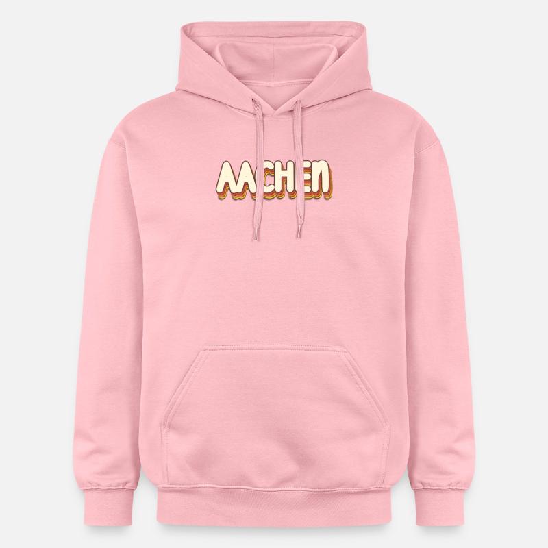 Aachenerin Aachener Aix-la-Chapelle - Sweat à capuche Softstyle® Gildan Unisexe - rose clair