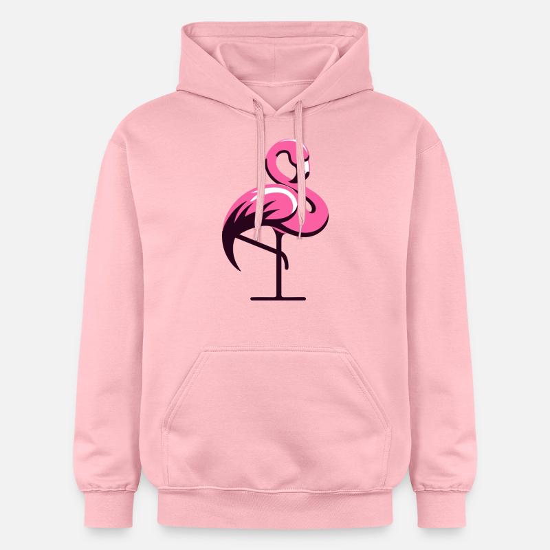 FLAMANT - Sweat à capuche Softstyle® Gildan Unisexe - rose clair