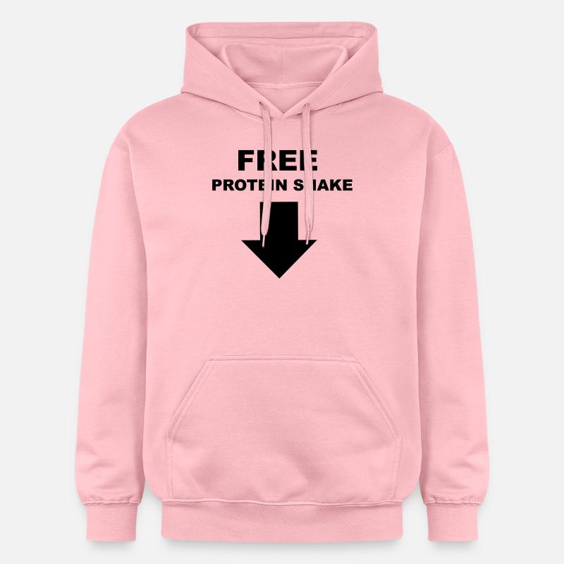 Protein Shake - Sweat à capuche Softstyle® Gildan Unisexe - rose clair