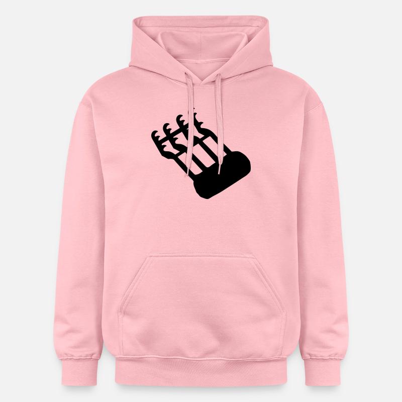 claws - Gildan Unisex Softstyle® Midweight Hoodie - light pink