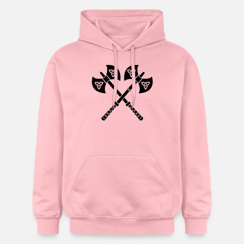 wikinger_aexte_01 - Sweat à capuche Softstyle® Gildan Unisexe - rose clair