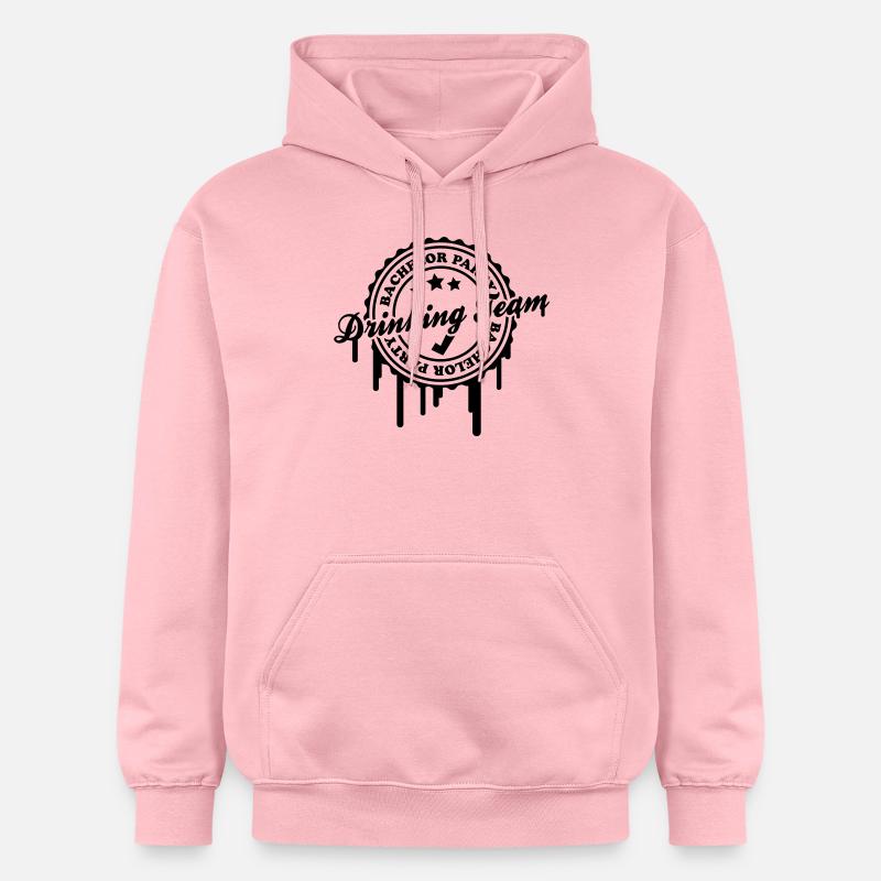 bachelor_drinking_team_g1 - Sweat à capuche Softstyle® Gildan Unisexe - rose clair
