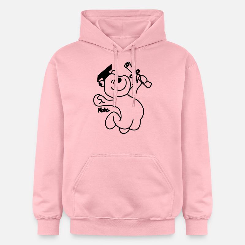 ours diplôme - Sweat à capuche Softstyle® Gildan Unisexe - rose clair