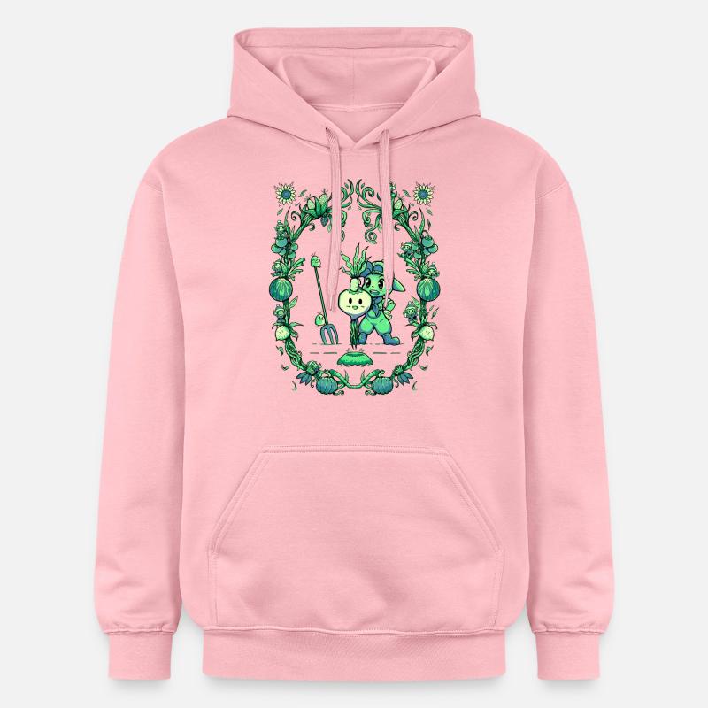 Fruit de la récolte - Sweat à capuche Softstyle® Gildan Unisexe - rose clair