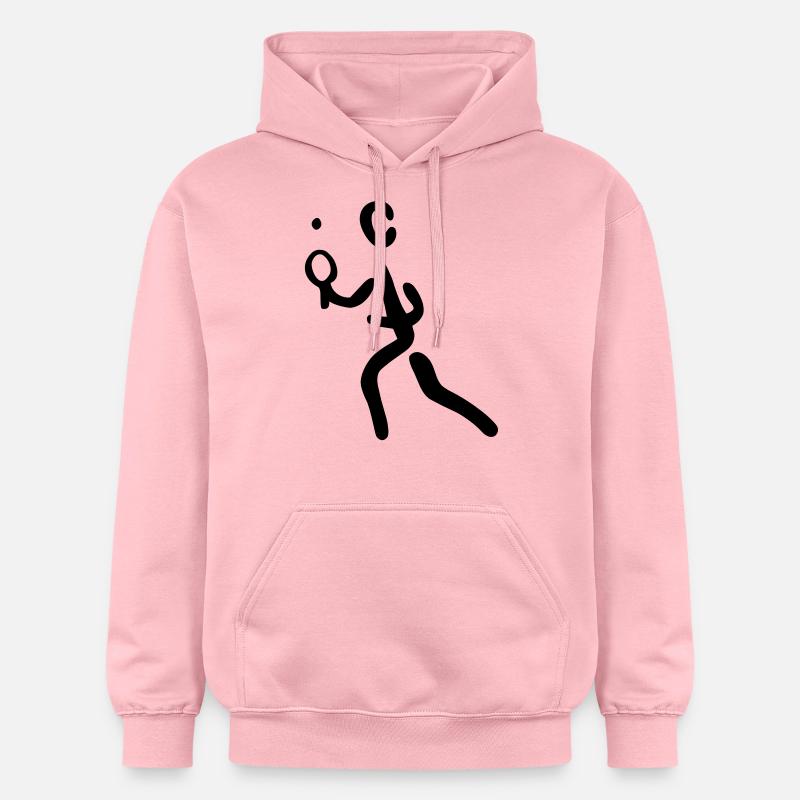 Tennis de table - Sweat à capuche Softstyle® Gildan Unisexe - rose clair