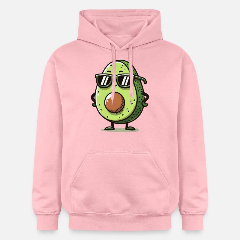 Bande dessinée d’avocat - Sweat à capuche Softstyle® Gildan Unisexe - rose clair