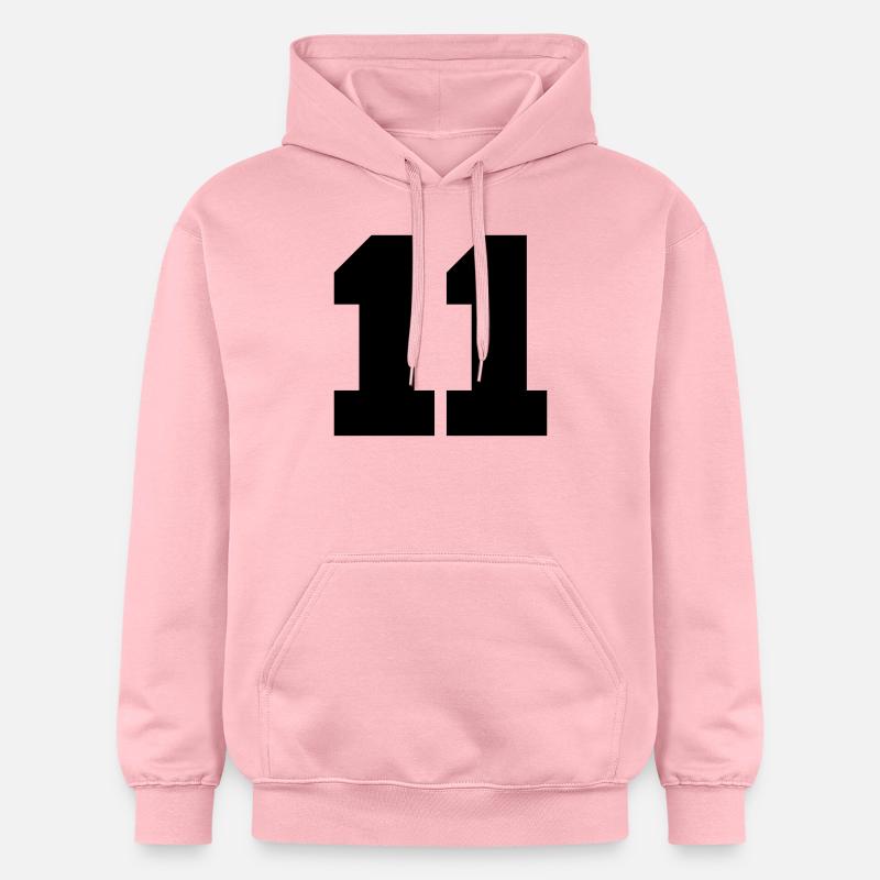 11 - Sweat à capuche Softstyle® Gildan Unisexe - rose clair