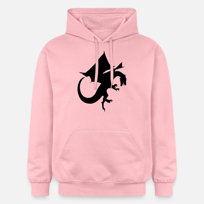 dragon - Sweat à capuche Softstyle® Gildan Unisexe - rose clair