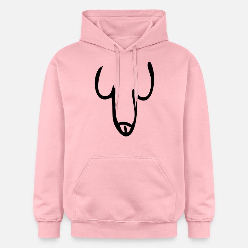 pene - Sweat à capuche Softstyle® Gildan Unisexe - rose clair