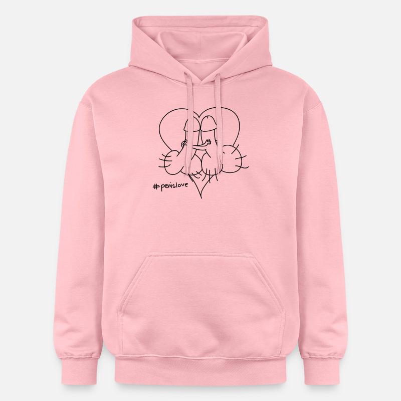 pénis amour - Sweat à capuche Softstyle® Gildan Unisexe - rose clair