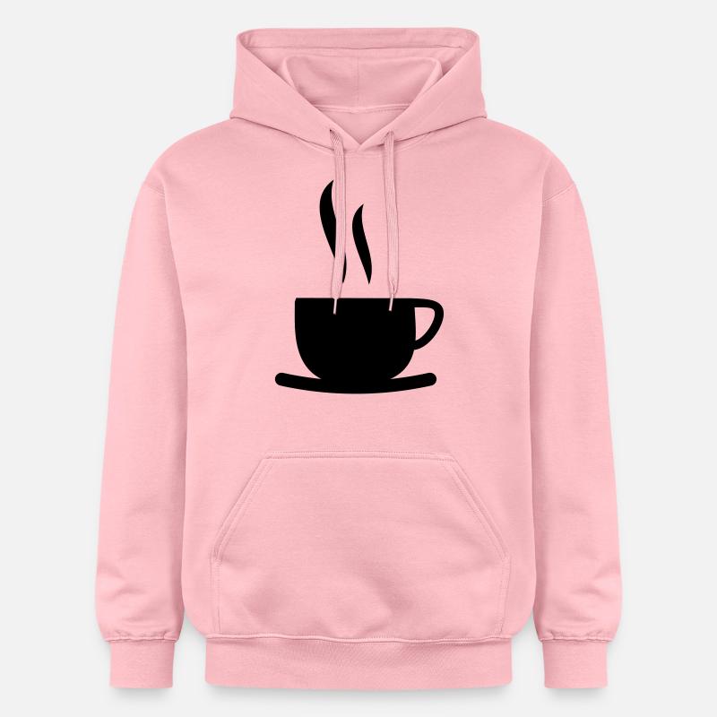 kaffee_symbol_pp1 - Sweat à capuche Softstyle® Gildan Unisexe - rose clair