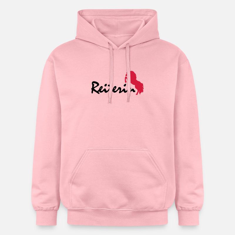 Cavalière - Sweat à capuche Softstyle® Gildan Unisexe - rose clair