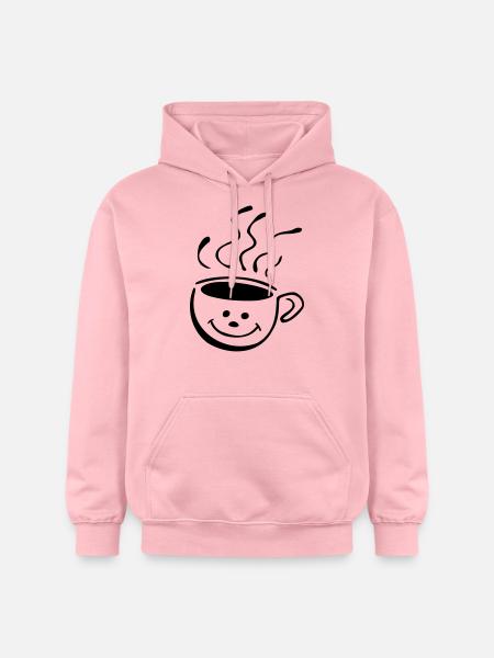 tasse von wicki_de - Gildan Unisex Softstyle® Midweight Hoodie - Hellrosa