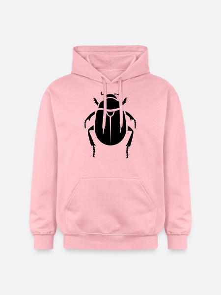 Insekt - Blatthornkäfer - Gildan Unisex Softstyle® Midweight Hoodie - Hellrosa