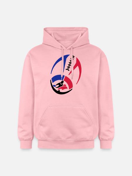 shirt ball - Gildan Unisex Softstyle® Midweight Hoodie - light pink