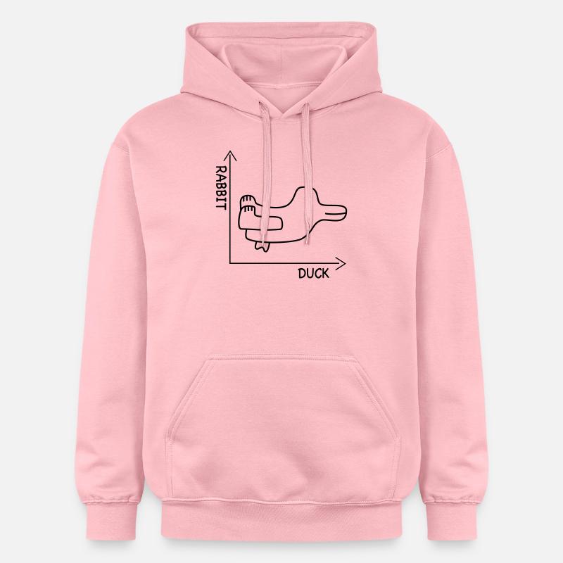 duckrabbit - Sweat à capuche Softstyle® Gildan Unisexe - rose clair