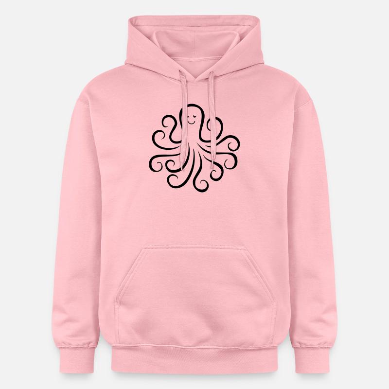 krake_01 - Sweat à capuche Softstyle® Gildan Unisexe - rose clair