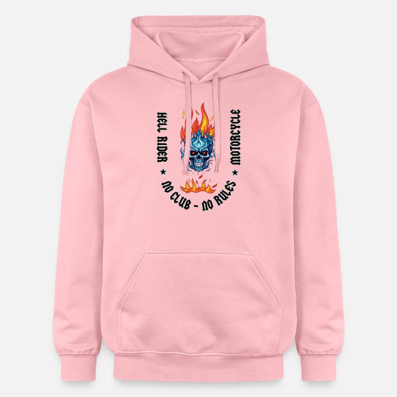 Cavalier de l’enfer - Sweat à capuche Softstyle® Gildan Unisexe - rose clair