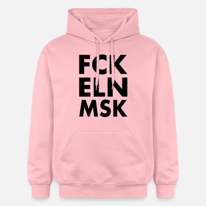 Fck eln msk - Sweat à capuche Softstyle® Gildan Unisexe - rose clair