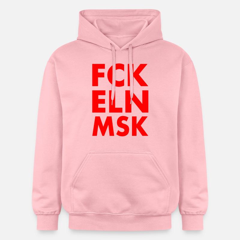 Fck eln msk - Sweat à capuche Softstyle® Gildan Unisexe - rose clair