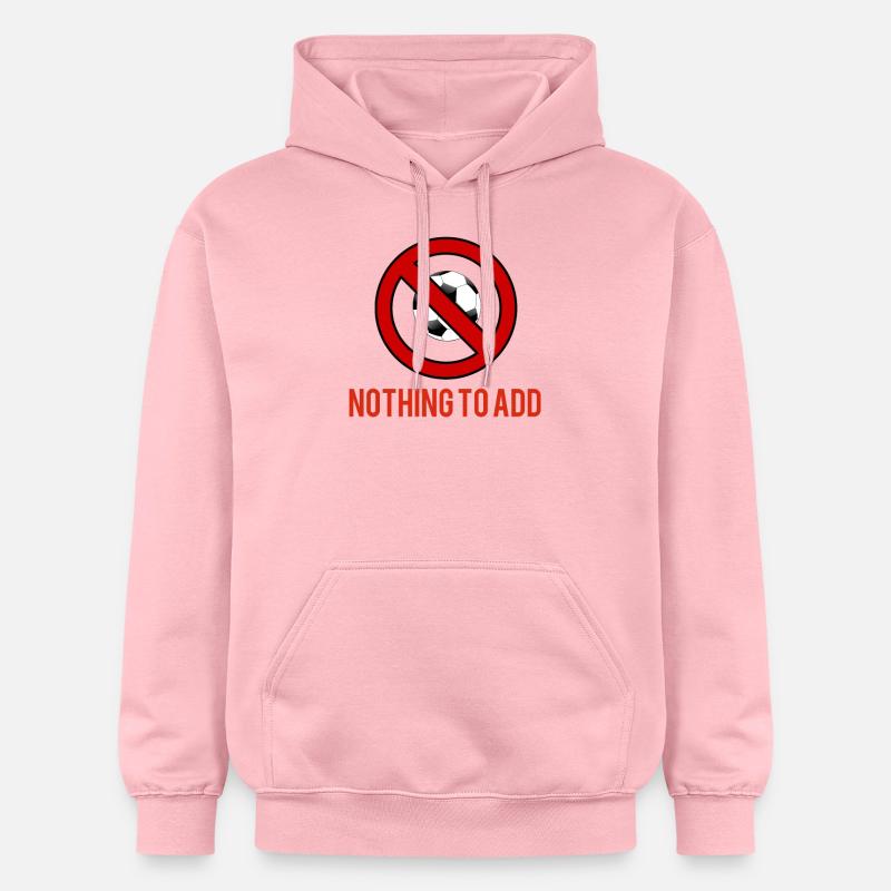 Nothing to add - Sweat à capuche Softstyle® Gildan Unisexe - rose clair